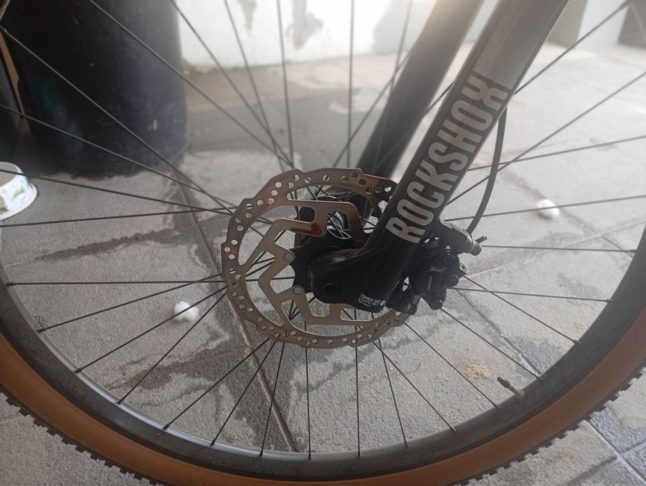 Bicicleta de BTT Scott Spark 970 de suspensão total, no tamanho L.