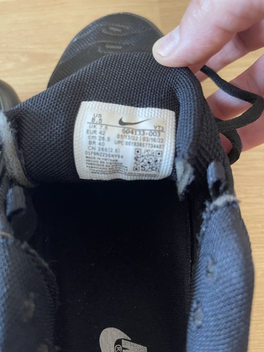 Ténis nike air max plus Tn preto 42