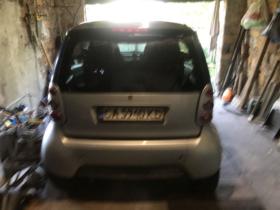 Автомобіль Smart fortwo після ДТП