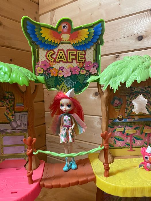 Mattel Zestaw Enchantimals Kawiarnia W Dżungli