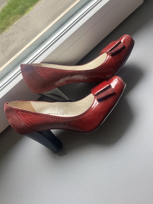 Czółenka 37 skóra lakierowana