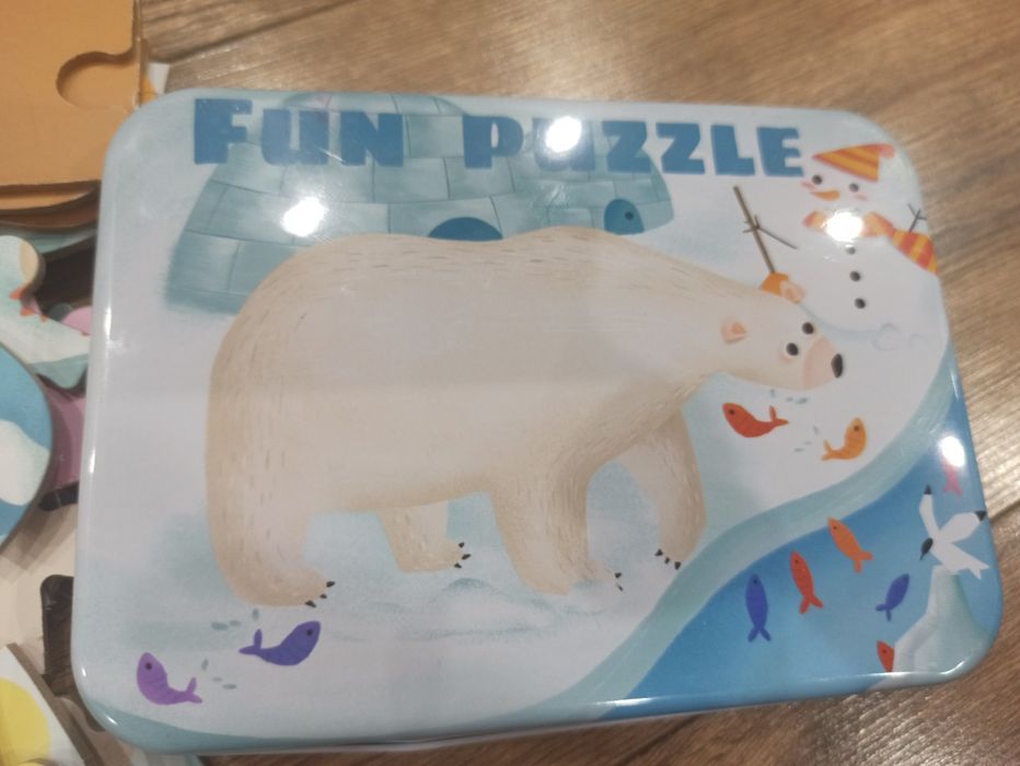 Детские деревянные пазлы