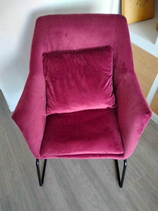 Cadeirão vermelho