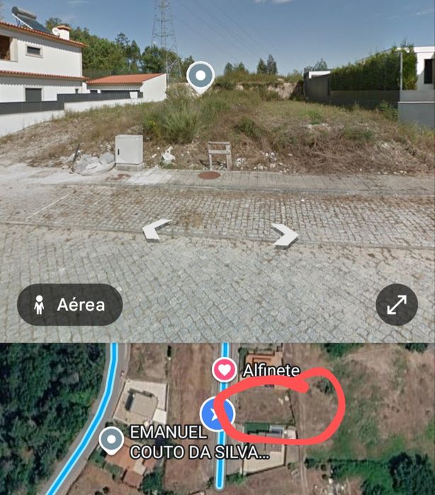 Lote 484 m2 com licença de construção aprovada -  moradia independente T2
