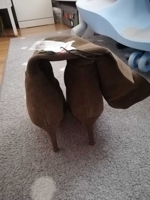 Botki Mohito skóra zamsz rozmiar 41 Nowe