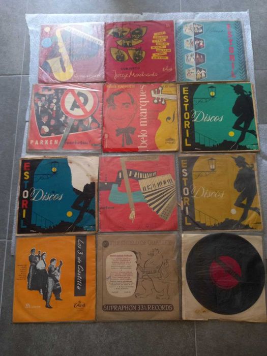 lote 139 discos vinil