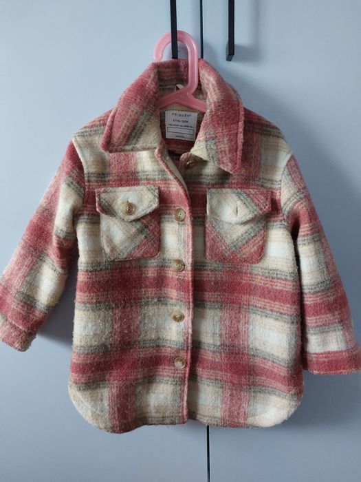 Пальто-сорочка на дівчинку 122 см