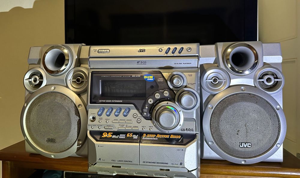 Aparelhagem hi fi JVC