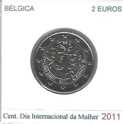 Bélgica - - - - - Moedas Comemorativas de 2 Euros