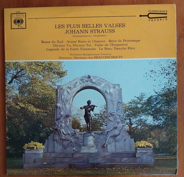 vinil: “Johann Strauss - Les plus belles valses”