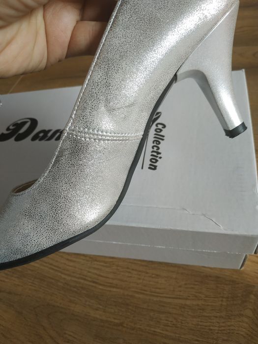 Szpilki srebrne wkładka wew 25.5