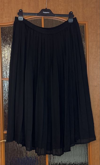 Meico czarna plisowana spódnica vintage r. XL
