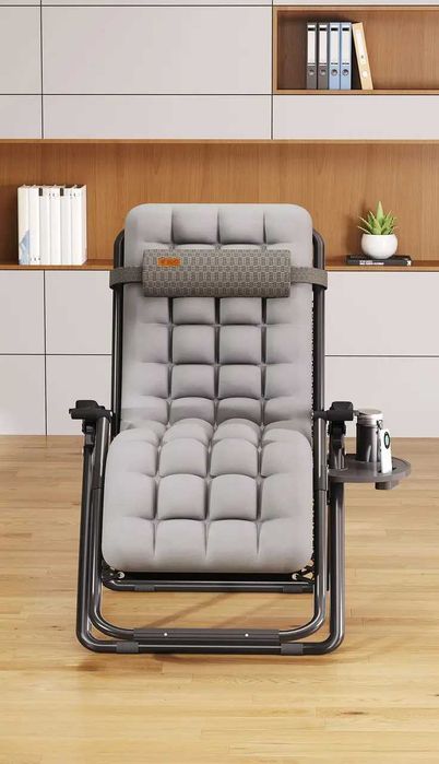 Розкладне крісло шезлонг садовий Zero Gravity WCG R-01 + матрац