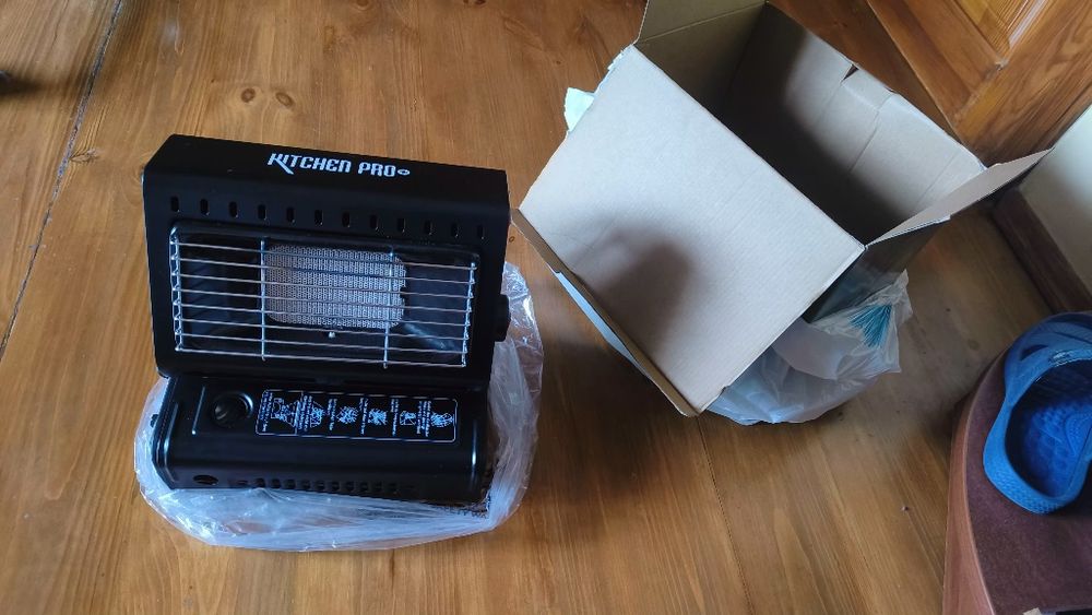 Обігрівач газовий новий на балонах