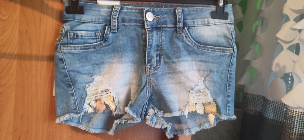 Spodenki jeansowe S M L