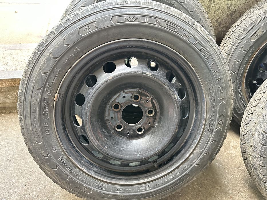 Колеса в зборі, Michelin Agilis 3 195/65R16C, r16 5x112, гума