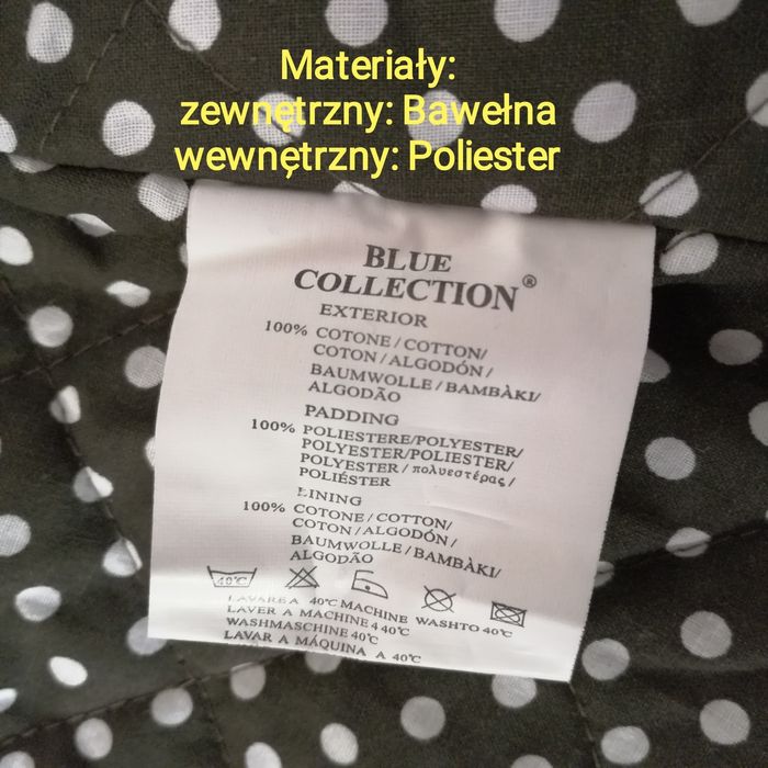 Parka zima wiosna odpinane ocieplenie z kapturem firma Blue Collection