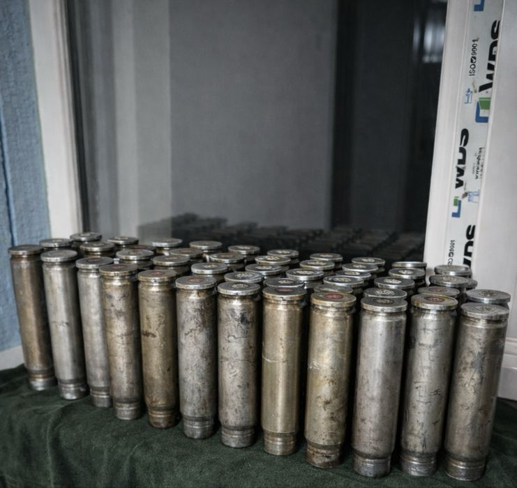 Пустые гильзы 45 мм для декора / коллекции