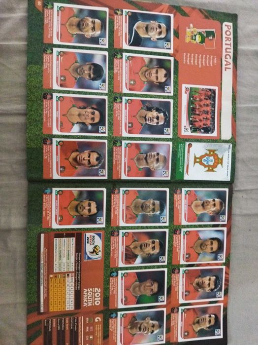 Raridade Completa: Álbum Copa do Mundo 2010 – Completo e em Bom Estado