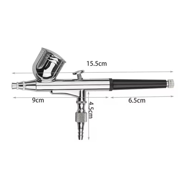 Аерограф подвійної дії, пістолет розпилювач для фарбування