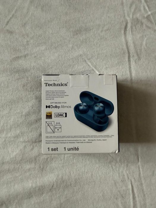 Навушники Technics EAH-AZ100 Blue (EAH-AZ100E-A)