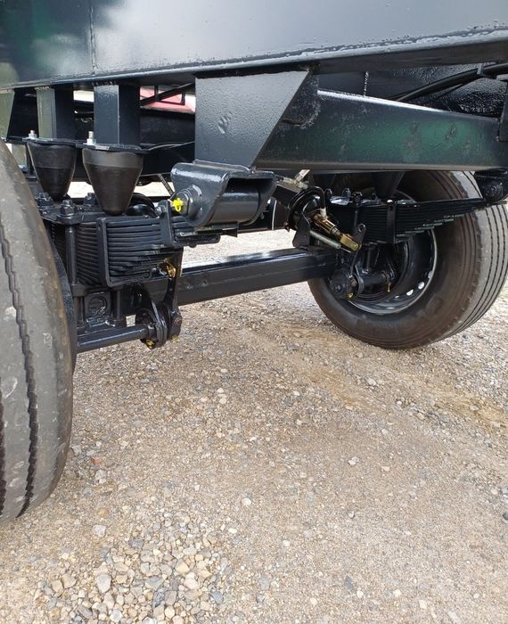 Przyczepa wywrotka na 3 strony nowa zabudowa 14 ton 18 t dmc resor hw