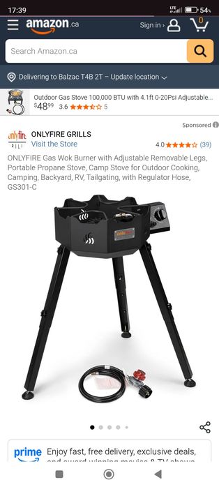 Kuchenka palnik gazowy