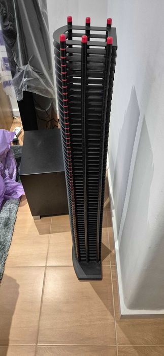 Torre armazenamento de CDs