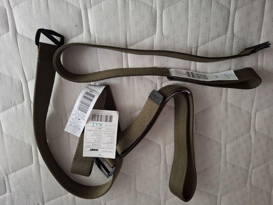Pasek WTU roz. 2 nowe wojskowe khaki do munduru polowego WP/MON.