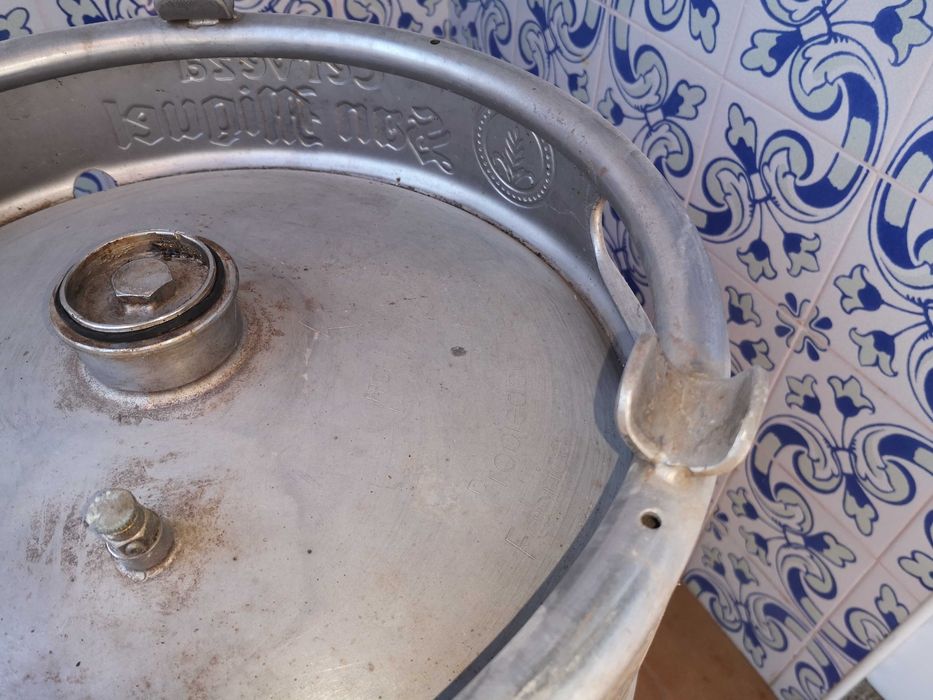 2 Barril aço inox para vinho