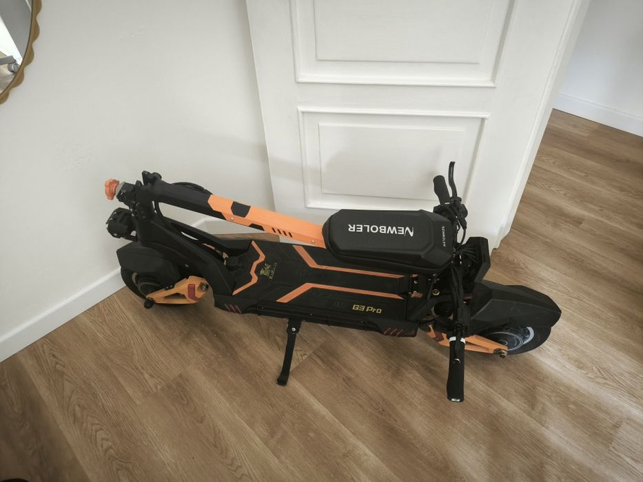 KuKirin G3 Pro + upgrades (travões 160mm + pneus estrada)