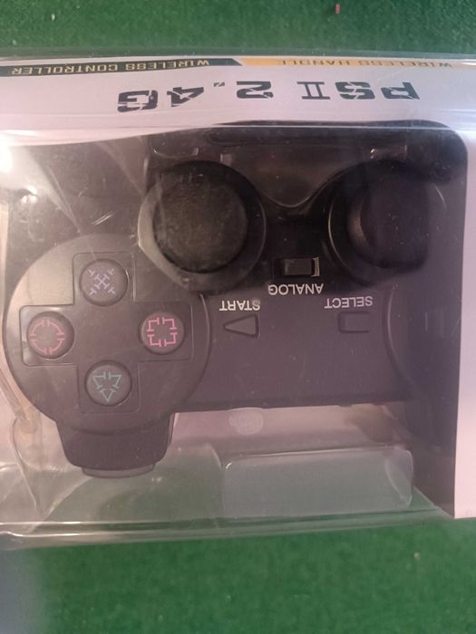 Playstation 2 - Pad bezprzewiodowy 2,4G (nowy, folia), pasuje także do PSX1