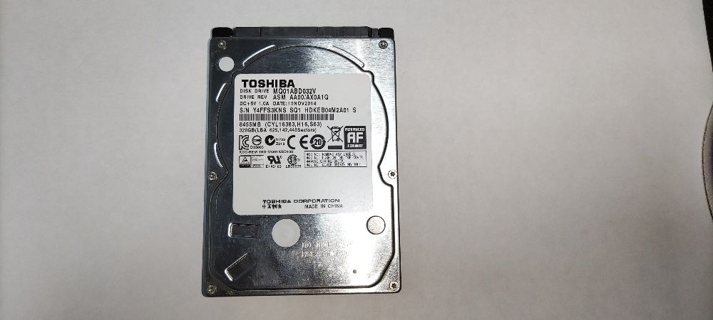 Toshiba Hard Drive - 320 GB64751281537411120