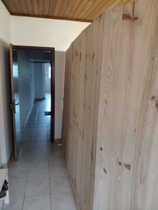 Divisória de painel de pinho