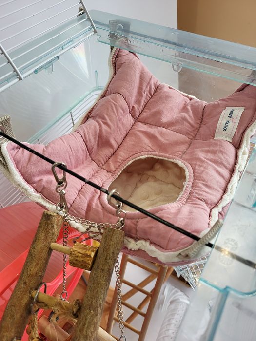 Комплект речей та клітка Ferplast Duna Space для гризунів мишей хом'як