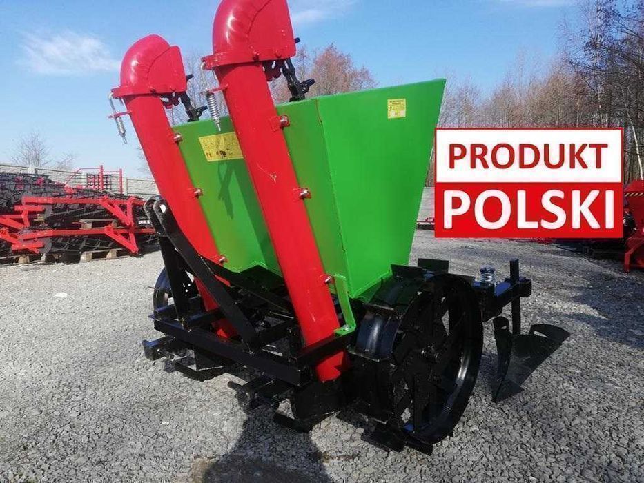 PROMOCJA-SADZARKA do ziemniaków 2 rzędowa-NOWA-DOSTAWA pod ADRES-2026