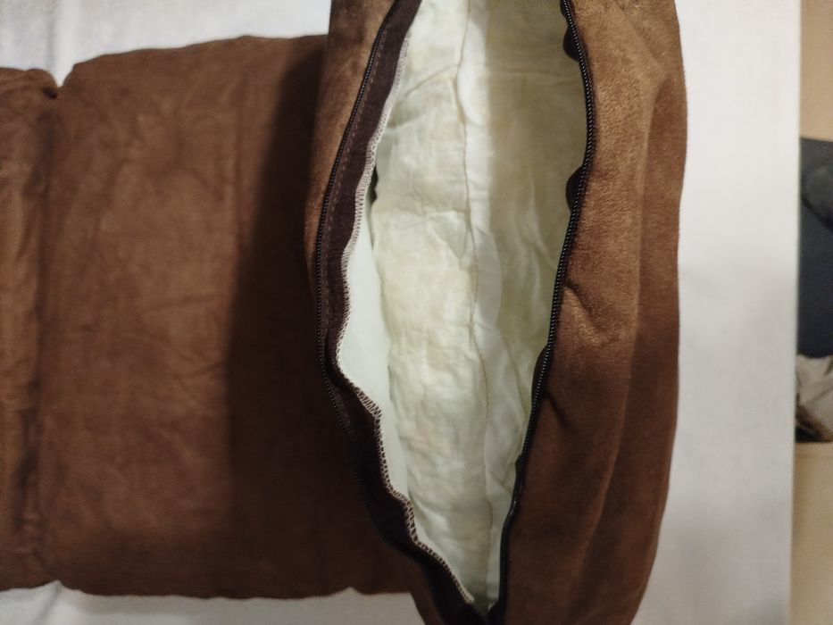 Poduszki poduszka  niebieskie brązowe