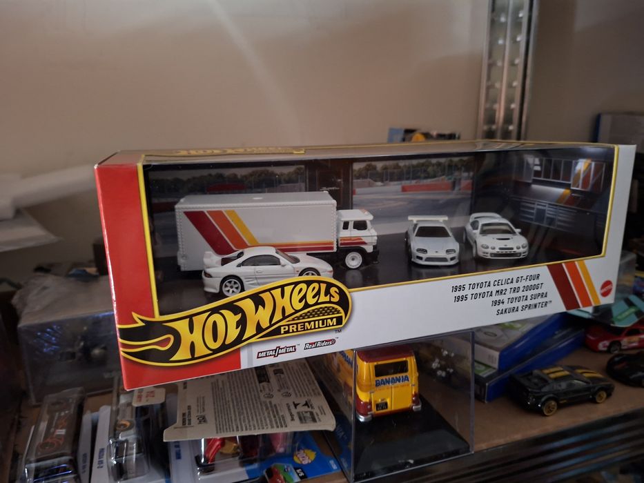 Toyota supra hot wheels premium car culture real riders