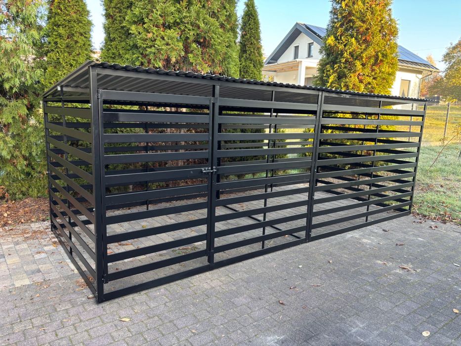 Kojec dla psa spawany palisadowy