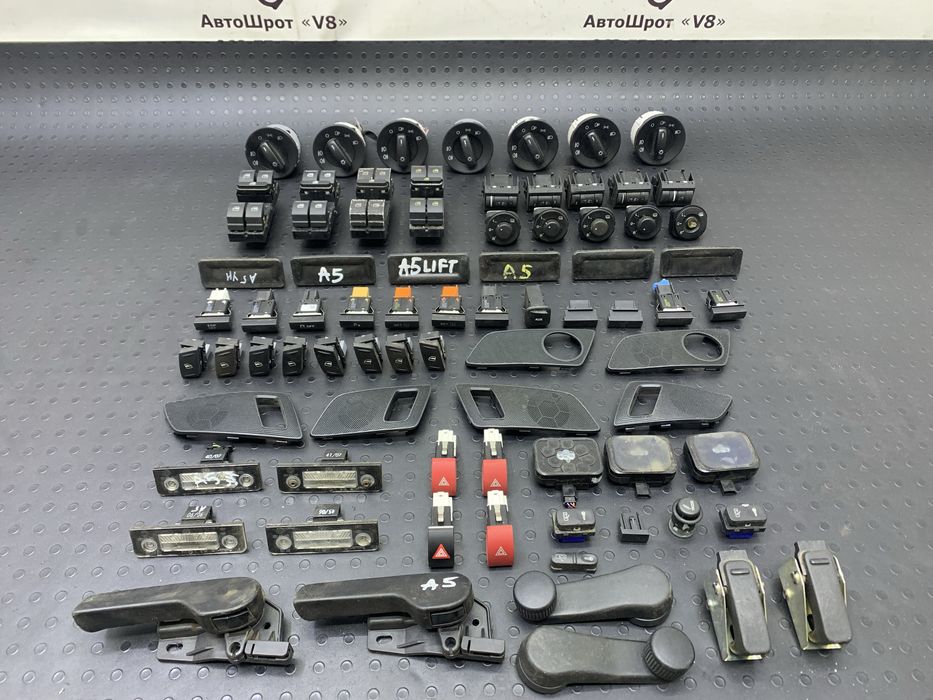 Кнопки Skoda Octavia A5 шкода а5 заглушка ручка кнопка регулювання