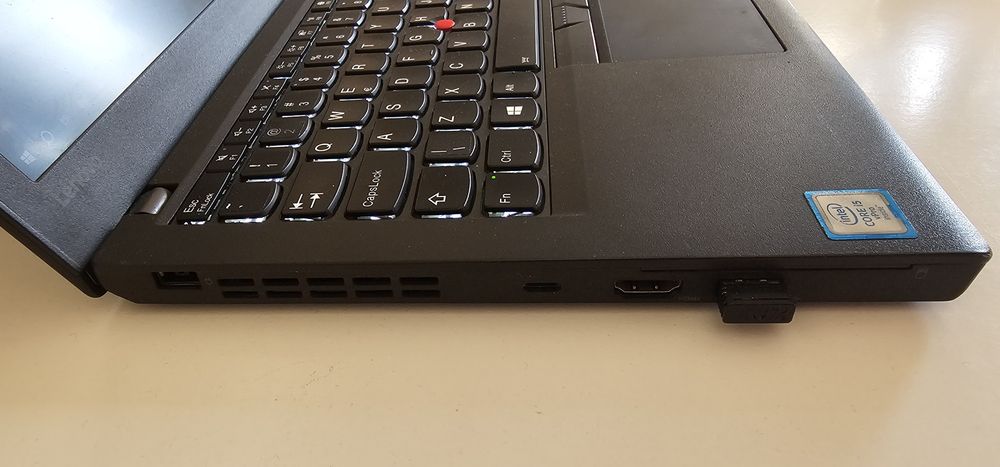 Laptop Lenovo x270 podświetlana klawiatura