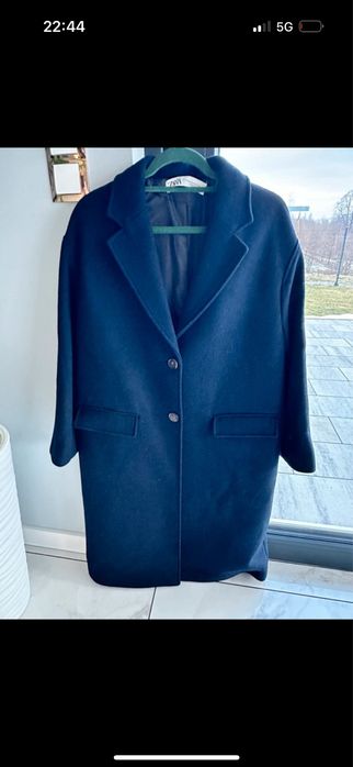Plaszcz zara wełniany S