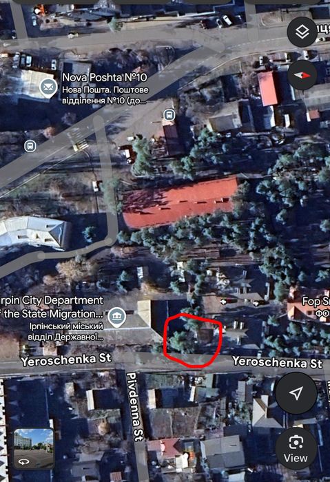 Земля з гаражем, район Паспортного столу