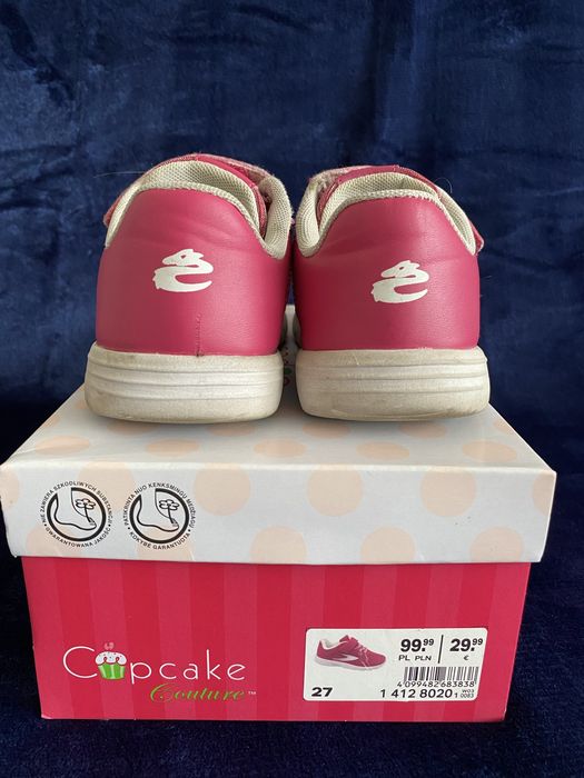 Obuwie dziecięce sportowe Cupcake 27 rozmiar