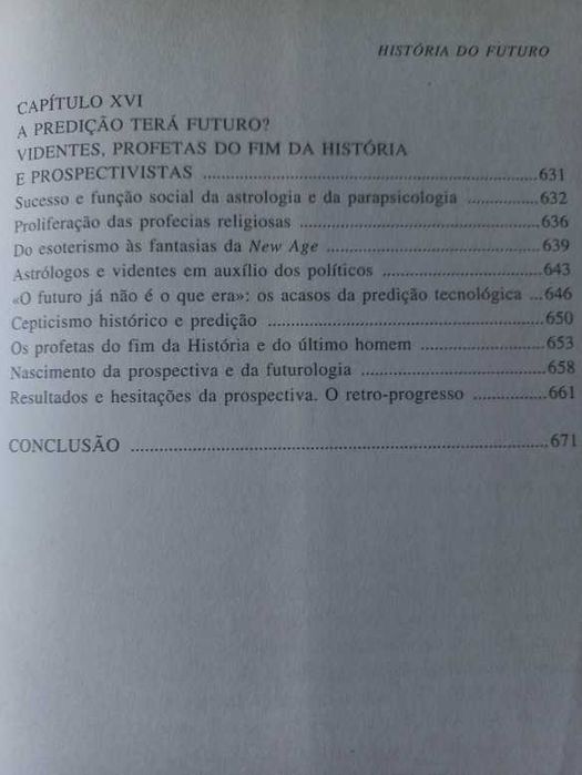 História do Futuro (Dos Profetas à Prospectiva) - Georges Minois