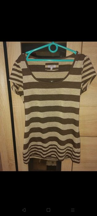 Koszulka damska błyszcząca