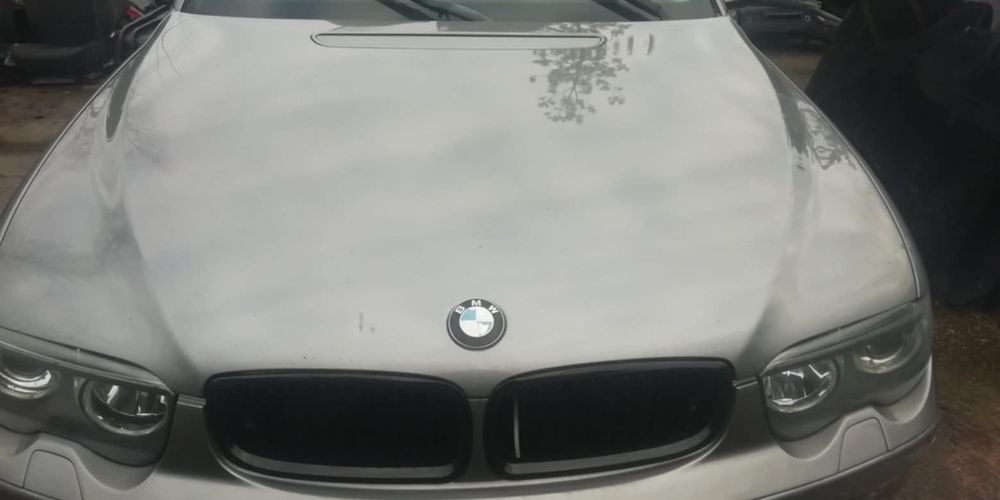 BMW E65 cala na czesci 4.4 sterlinggrau 472 maska zderzak drzwi fotele