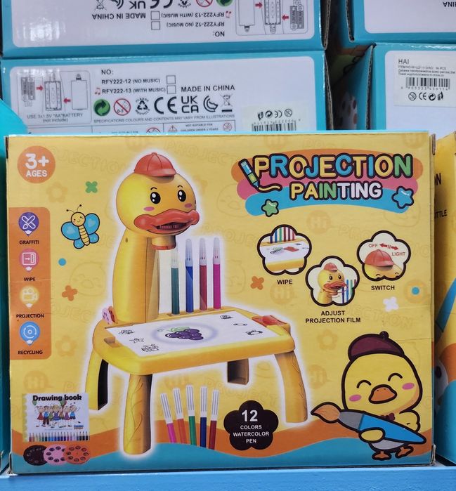 Projektor stolik do rysowania dla dzieci
