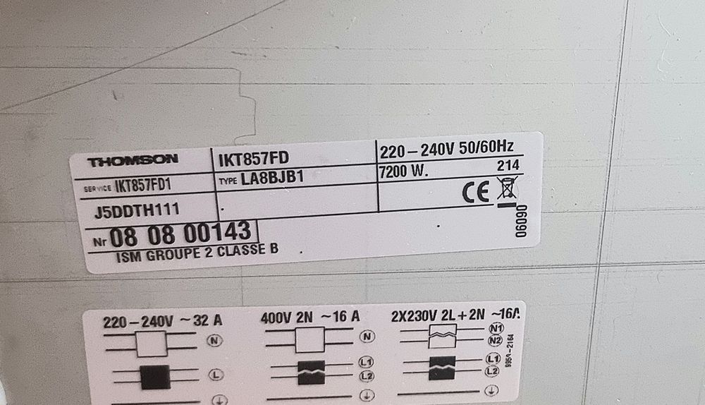 Płyta indukcyjna Thomson