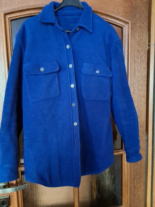 Ciepla bluza, kolor niebieski, rozm. L